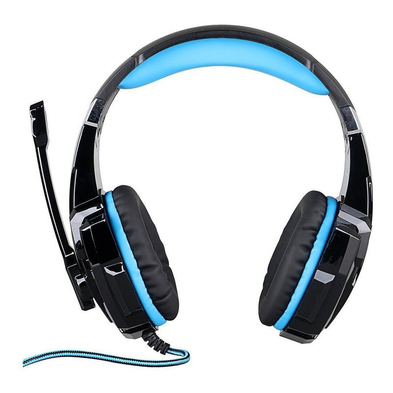 Audífonos Gamer Kotion Each G9000 Black Y Blue