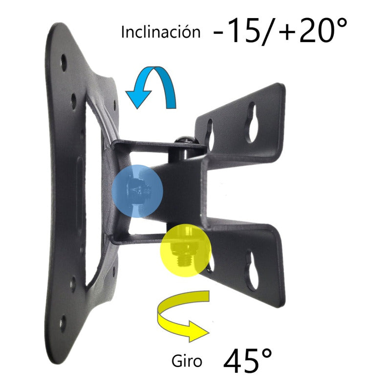 Base O Soporte Para Tv Y Monitor Ultrawide 13 17 19 23 27 29