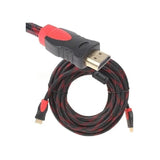 Cable Hdmi 5 Metros Doble Filtro Mallado Punta Dorada