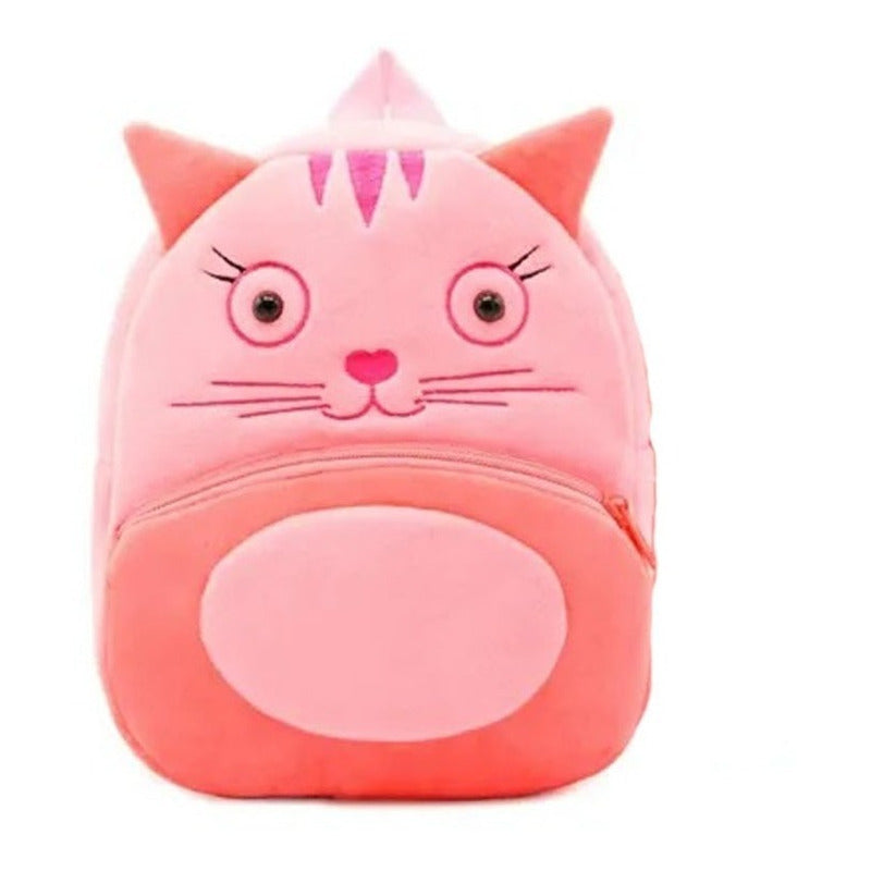 Maleta Morral Bolso Pequeño Infantil De Animales De Gato