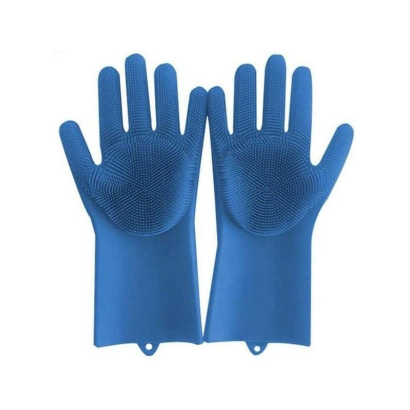 Guantes Silicona Multiusos Lava Vajilla Mascotas