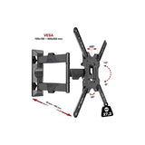 Base Soporte Nia Televisor An - P4 32 - 60 Resistente Color Negro