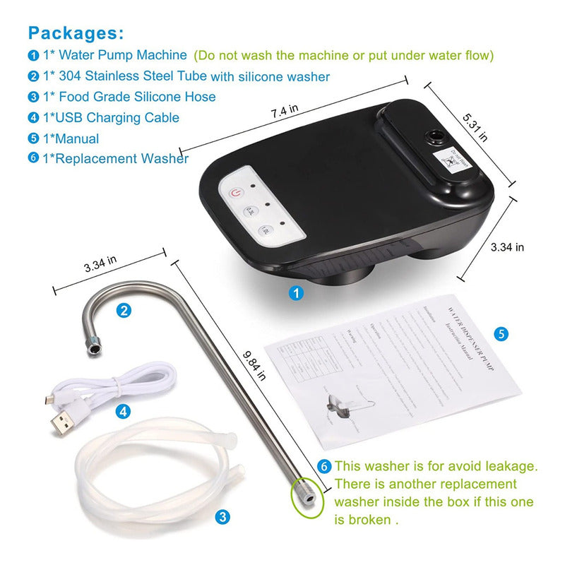 Bomba Dispensadora De Agua Eléctrica Bbg-10510