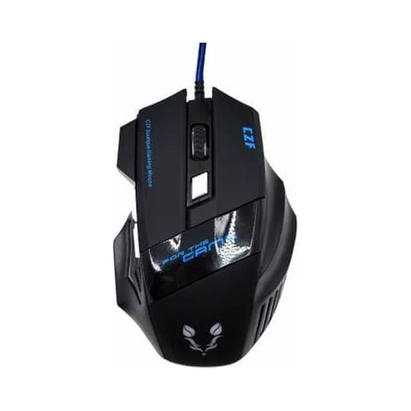 Mouse Gamer De Juego Weibo  X7 3200 Dpi Negro