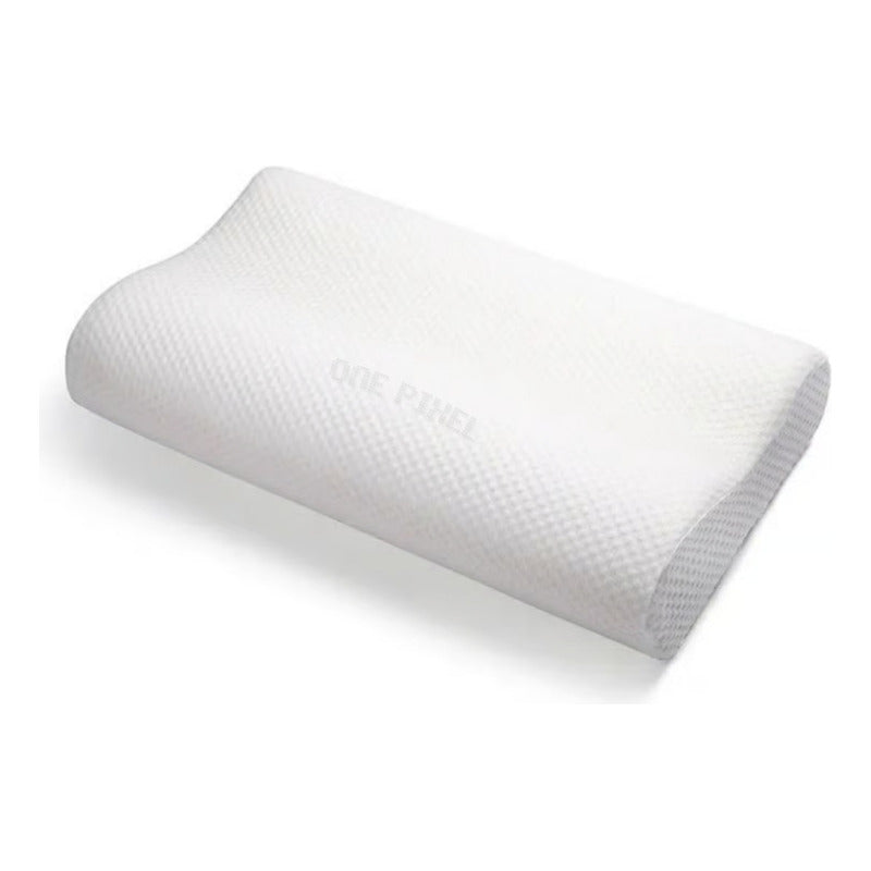 Almohada De Aloe Vera Ortopédica Cool Pillow Indeformable Marca One Pixel Blanca