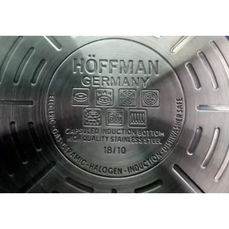 Bateria De Ollas Hoffman Germany 21 Piezas Acero Quirúrgico