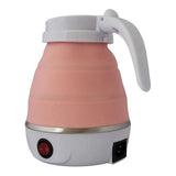 Hervidor Dagua Plegable Tetera Portátil Calentador 600ml Ros