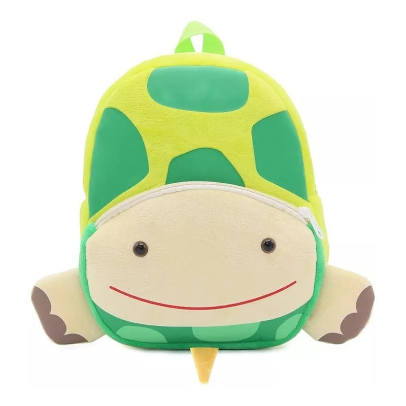 Maleta Morral Bolso Pequeño Infantil De Animales De Tortuga