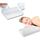 Almohada De Aloe Vera Ortopédica Cool Pillow Indeformable Marca One Pixel Blanca