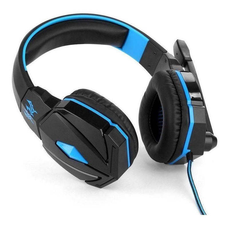 Audífonos Gamer Kotion Each G4000 Negro Y Azul