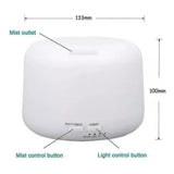 Humidificador Ambientador Difusor De Aroma Luz Led + Control