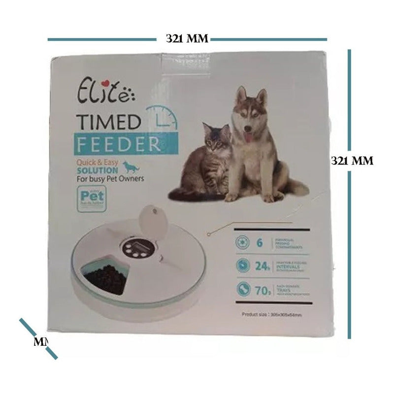 Comedero Para Gato O Perro Inteligente Automatic Cat Feeder