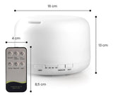 Combo 2: Difusores De Aromaterapia, Humificador Ultrasonico - Blanco