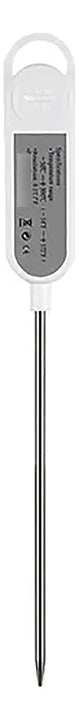 Termometro Digital Alimentos Comida Sonda Carnes Temperatura Color Blanco