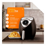 Freidora De Aire Ayr Fryer Power Oven Digital 3.5 Litros Negro
