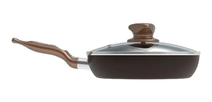 Sarten Color Marrón Oscuro