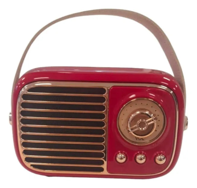 Radio Fm Vintage Bluetooth Recargable Parlante 5w Usb Variado