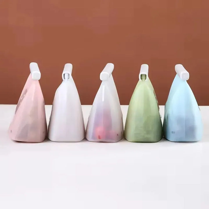 5 Bolsas De Almacenamiento De Leche Materna En Silicona