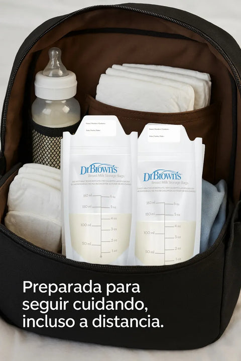 Bolsas Recolectoras Leche Materna 180 Ml Dr Browns Sin Bpa
