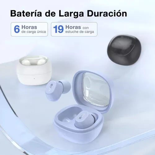 Audifonos Inalambricos 1hora In-ear Audicularer Bluetooth5.3 Color Azul claro