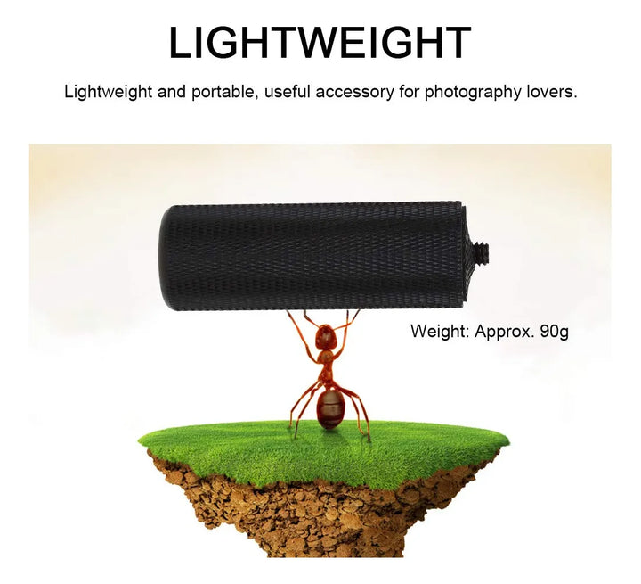 Barra De Extensión Para Trípode Poste Telescópico Ajustable