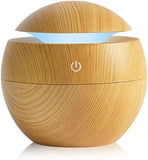 Humidificador Ultrasónico Qatar Shop 3237 Madera Clara Con Difusor Aromático