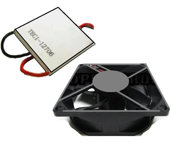 Celda Termoelectrica Peltier 12706 12v + Ventilador 12 Vdc
