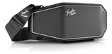 Fender X Teufel Rockster Cross - Altavoz Bluetooth Inalámbrico Portátil, Resistente, Impermeable, 16 Horas De Batería, Potente Sonido Estéreo, Subwoofer, Banco De Energía Integrado, Correa De Guitarra