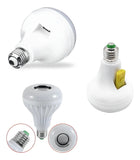 Bombillo Parlante Con Bluetooth Multicolores Súper Oferta. Color Blanco