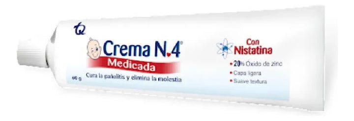 Crema #4 Medicada X 60 Gr.