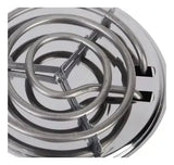 Estufa Eléctrica Portátil Cocina Sobre Mesa Un Puesto Blanco