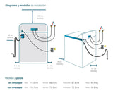 Lavadora Automática Agitador 19kg Blanca Mabe Lma79114vbab0