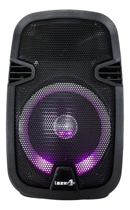 Parlante Profecional Bluetooth Usb Fm 8 Pulgadas Recargable Negro