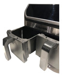 Freidora De Aire Kalorik De 8.5 Lts Doble Canasta Airfryer Negro