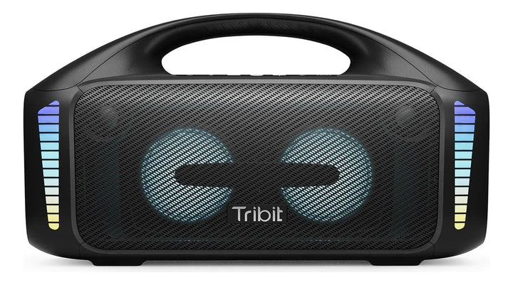 Parlante Tribit BTS52 portátil con bluetooth waterproof negra