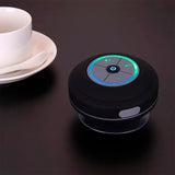 Parlante Ducha Luces Rgb, Musica, Llamadas Impermeable Negro