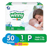 Panal Winny Ultratrim Etapa 1 X 50und + 20 Toallitas