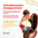 pelota inflable juego en playa o piscina para niños 51 cm