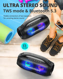 Tronsmart Bang Se Altavoz Bluetooth Portátil, Led Colorido Y