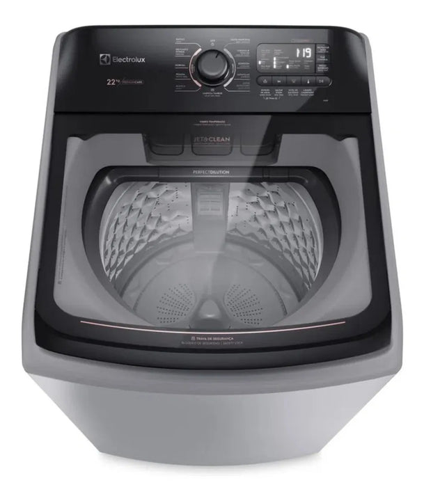Lavadora Superior Ls22i Premium Care 22kg Silver Electrolux Gris