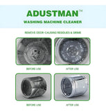 Adustman Limpiador De Lavadora 30 Tabletas Frescas Para Carg