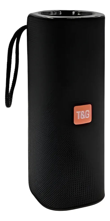 Parlante Portatil T&g Tg-531 Bluetooth Stereo Radio Fm Color Negro