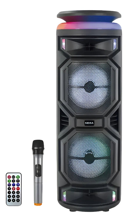 Parlante Bocina Sonido Modelo Yx-h8269 Micrófono Negro