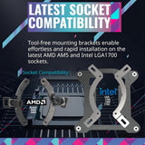 Enfriador de agua 360 mm Argb Masterliquid 360l Cooler Master