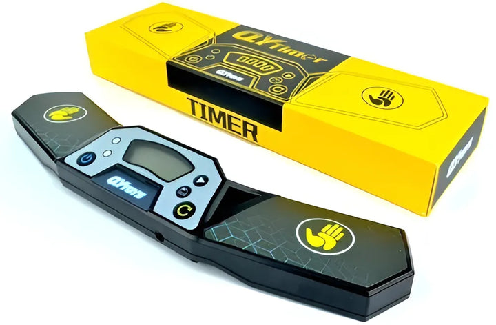 Cronómetro Profesional Qiyi Negro Para Cubo Rubik Compacto y Preciso