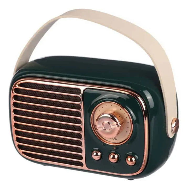 Radio Fm Vintage Bluetooth Recargable Parlante 5w Usb Variado