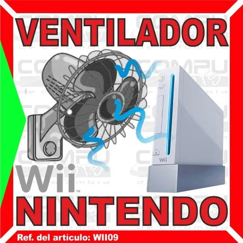 Zwii09 Disipador De Calor Para Nintendo Wii Usb Computoys