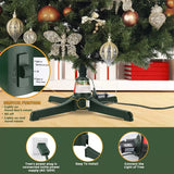 Base Giratoria Árbol Navidad Soporta Arbol Hasta 3.20 Metros Verde