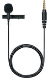 Micrófono De Solapa Para Pc Y Amplificador Entrada 3.5 Mm Ts Color Negro