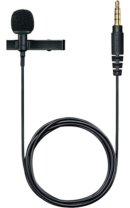 Micrófono De Solapa Para Pc Y Amplificador Entrada 3.5 Mm Ts Color Negro